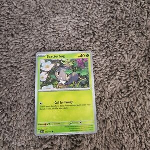 Scatterbug - Surging Sparks - 005/191 - singles - Pokemon - Common